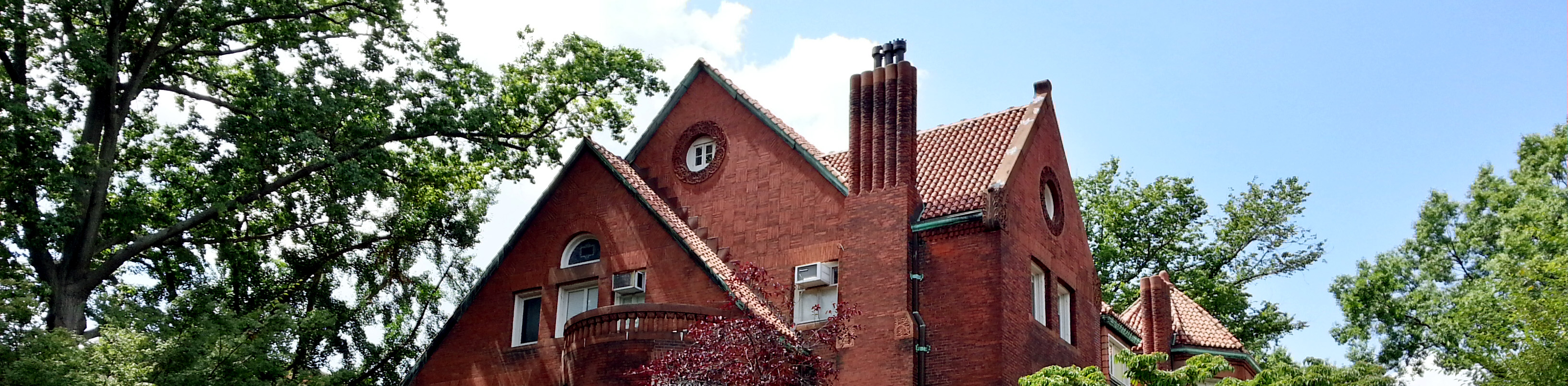 roofline of provost house